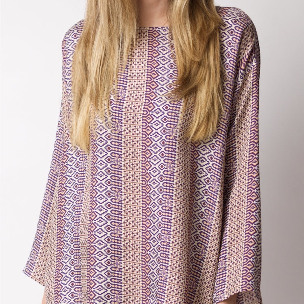 FORTE FORTE Twill Top in Multi-Colors